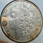LOT 46 OBV - 1884-O Morgan Dollar. Unc.