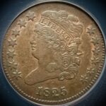 Lot 1 - 1825 Half Cent