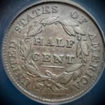 Lot 1 - 1825 Half Cent