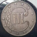 Lot 9 - 1852 Silver Three-Cent Piece